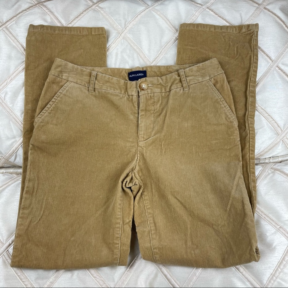 Ralph Lauren Boys Corduroy Khakis Size 14